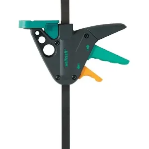 Serre-joint 1 main EHZ Pro - Acier trempé - Ouverture 150mm WOLFCRAFT Nouveauté