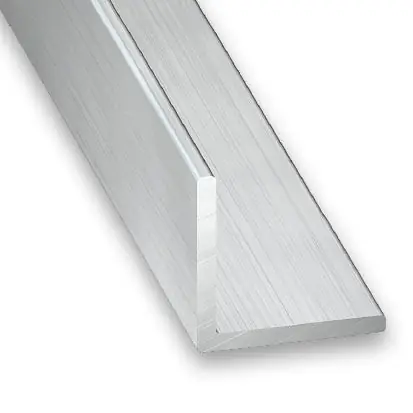 Bon Plan Cornière égale aluminium brut 10 x 10 x 1 mm 1 m CQFD