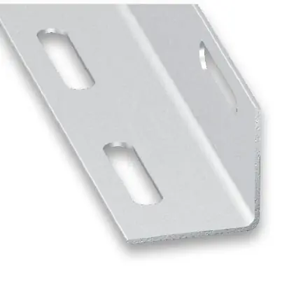 Dernier Modèle Cornière égale perforée PAF galva 27 x 27 mm 2 m CQFD