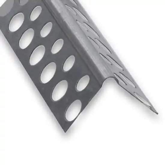 Affaire À Saisir Cornière égale platrière perforée galva 25 x 25 mm 2,50 m CQFD
