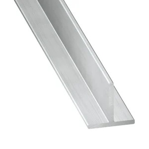 Profilé en T aluminium brut 20 x 20 x 1,5 mm 2m CQFD Promotion Saisonnière