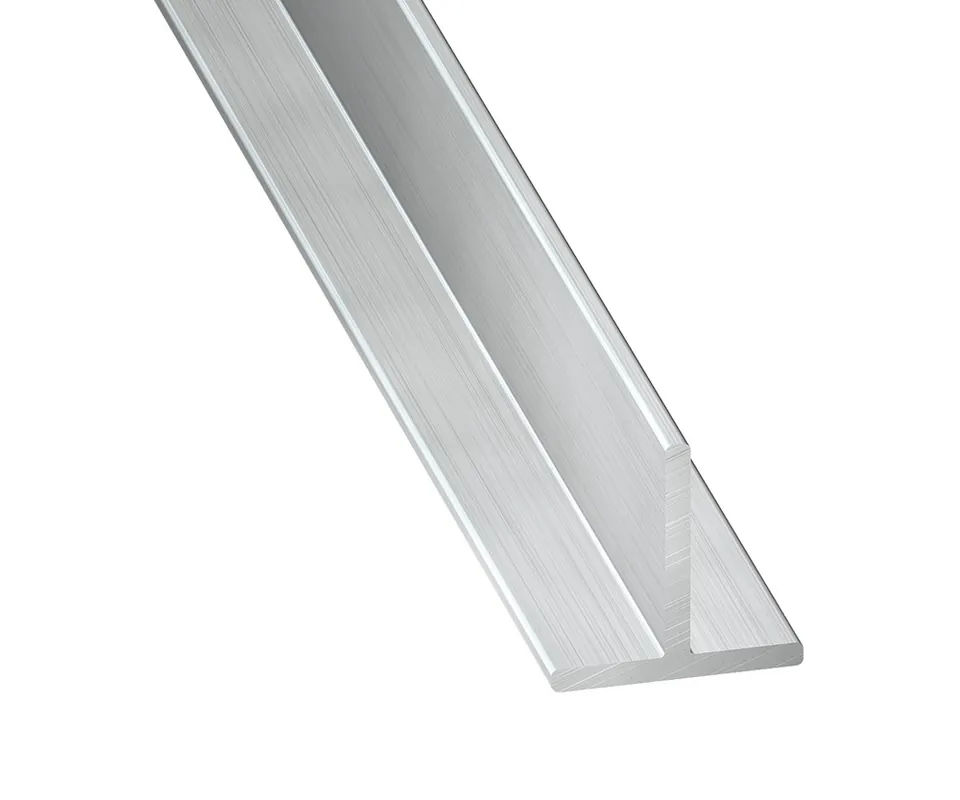 Profilé en T aluminium brut 20 x 20 x 1,5 mm 2m CQFD Promotion Saisonnière