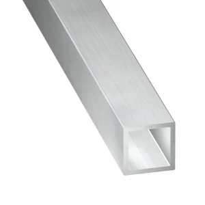 Petit Prix Tube carré aluminium brut 16 x 16 x 1,3 mm 1 m CQFD