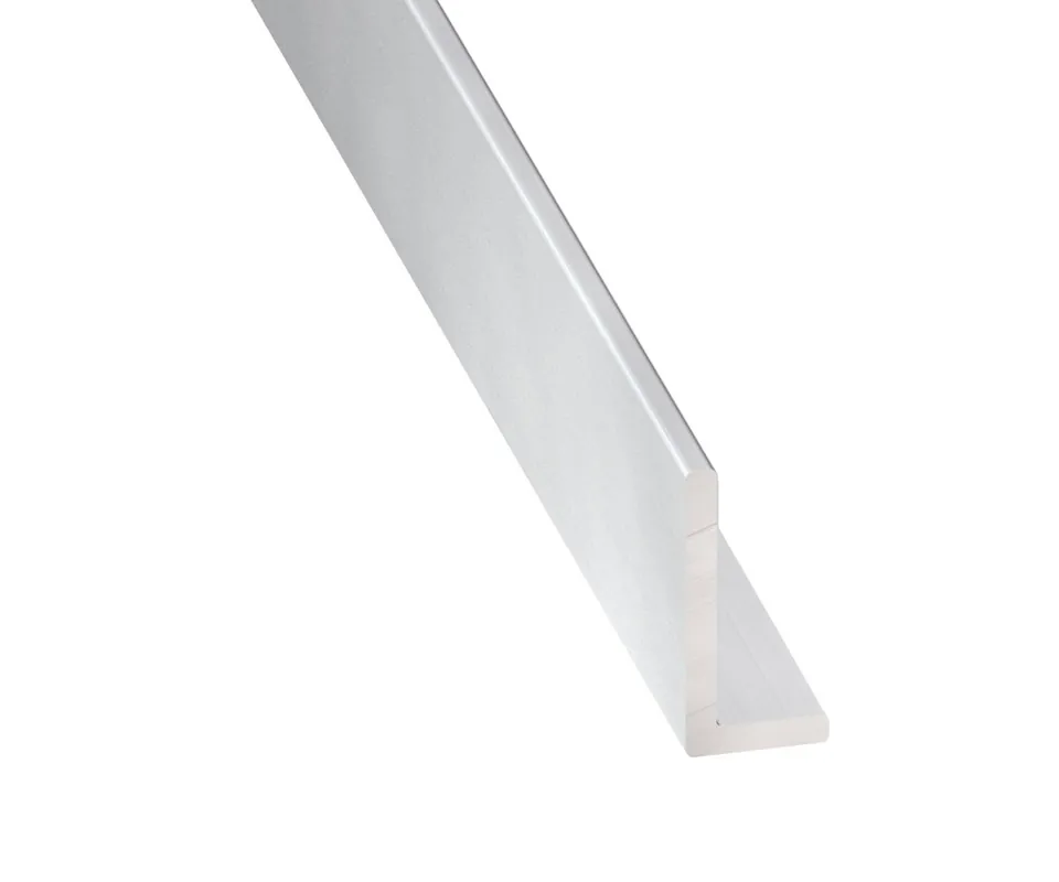 Cornière égale aluminium anodisé incolore 20 x 20 x 1,1 mm 2,50 m CQFD Jusqu'à Épuisement Des Stocks