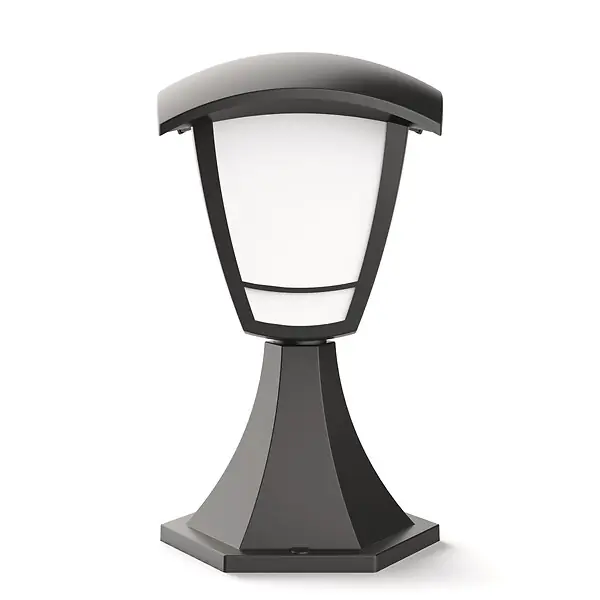 Borne filaire plastique rétro - Noire - 40W XANLITE Jusqu'à Épuisement Des Stocks
