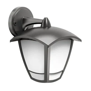 Applique murale rétro plastique Noir E27 40W IP44 XANLITE Bon Marché