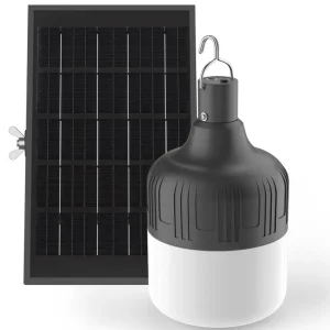Lanterne à suspendre solaire/USB LED noir IP44 250 lumens Lumière du jour - XANLITE Jusqu'à Épuisement Des Stocks