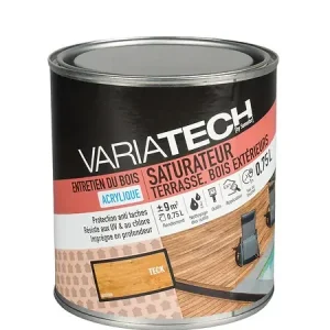Satisfait Ou Remboursé Saturateur terrasse teck - 0,75L VARIATECH
