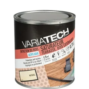 Vente Flash Saturateur terrasse - 0,75L - Naturel VARIATECH