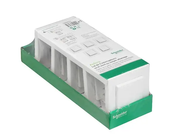 Vente Flash Va-et-vient Asfora electric - Blanc - Lot de 5 - 10A SCHNEIDER ELECTRIC