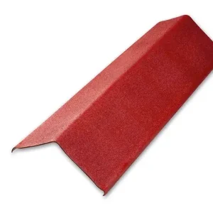 Haute Qualité Rive asymétrique bitume EASYFIX - Rouge - 100x7x12cm ONDULINE
