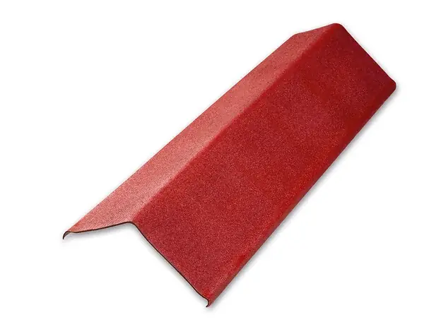 Haute Qualité Rive asymétrique bitume EASYFIX - Rouge - 100x7x12cm ONDULINE