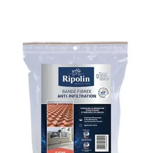 Seulement Aujourd'hui Bande anti-infiltration fibrée - 10mx9cm RIPOLIN