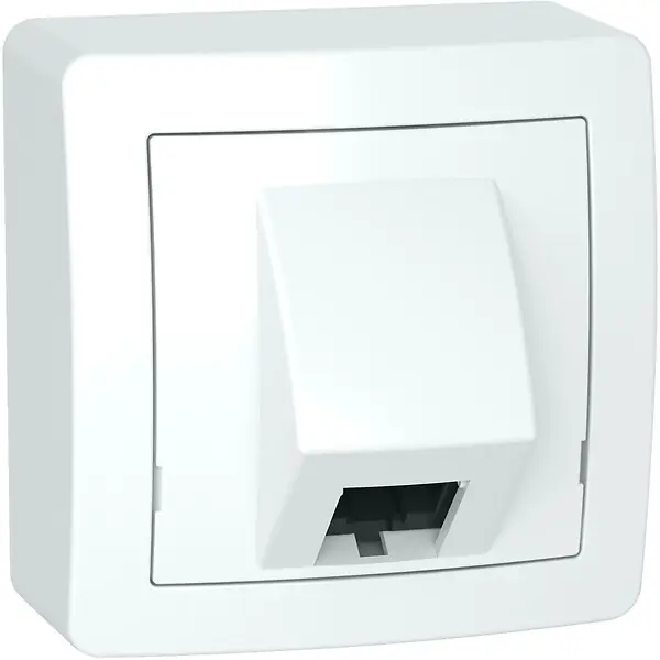 Promotion Saisonnière Prise RJ45 Alréa - Blanc polaire - Catégorie 6 UTP SCHNEIDER ELECTRIC