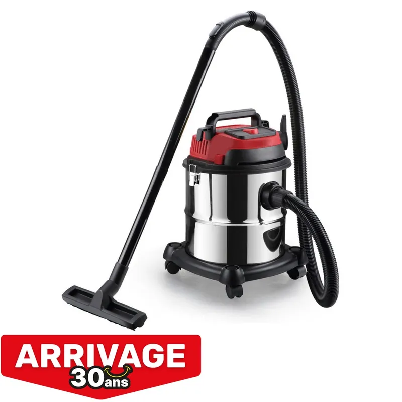 Paiement Sécurisé Aspirateur 1200 W cuve en inox 20L - KINDFORD
