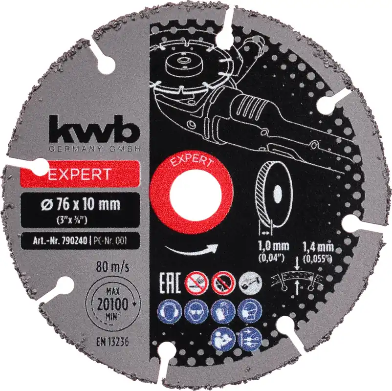 Pas Cher Disque de tronçonnage carbure 76 mm - EINHELL