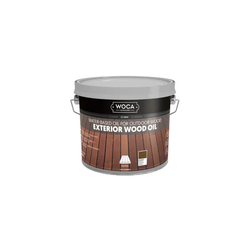 Marque Saturateur bois terrasse Woca couleur noyer - 2,5L - HENRY TIMBER