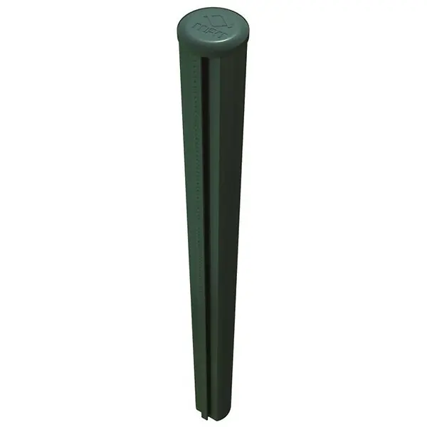 Poteau rond acier vert - H.1.30m MOREDA Nouvelle Collection