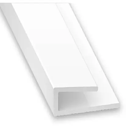 Profilé de finition pour panneau PVC blanc épaisseur 3,5 mm 2 m CQFD Produit De Marque
