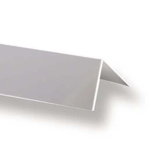 Populaire Cornière égale blanc rouleau PVC adhésif 2 x 2 x 0,4 mm 2,60 m CQFD