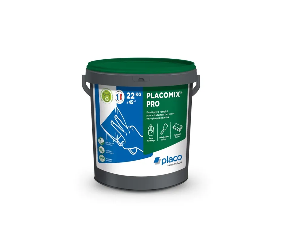 Enduit joint Placomix® Pro 22 kg PLACO Haute Qualité