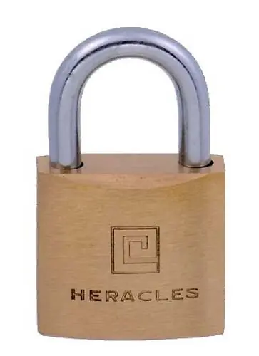 Cadenas laiton UNO 30mm sous blister - HERACLES - I-CAD30-BS Vente Flash