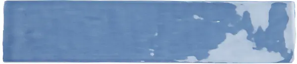 Carreau de faïence murale Bronx Azul - Bleu - 7.5x30cm CERAM INDUSTRIE Achetez Aujourd'hui