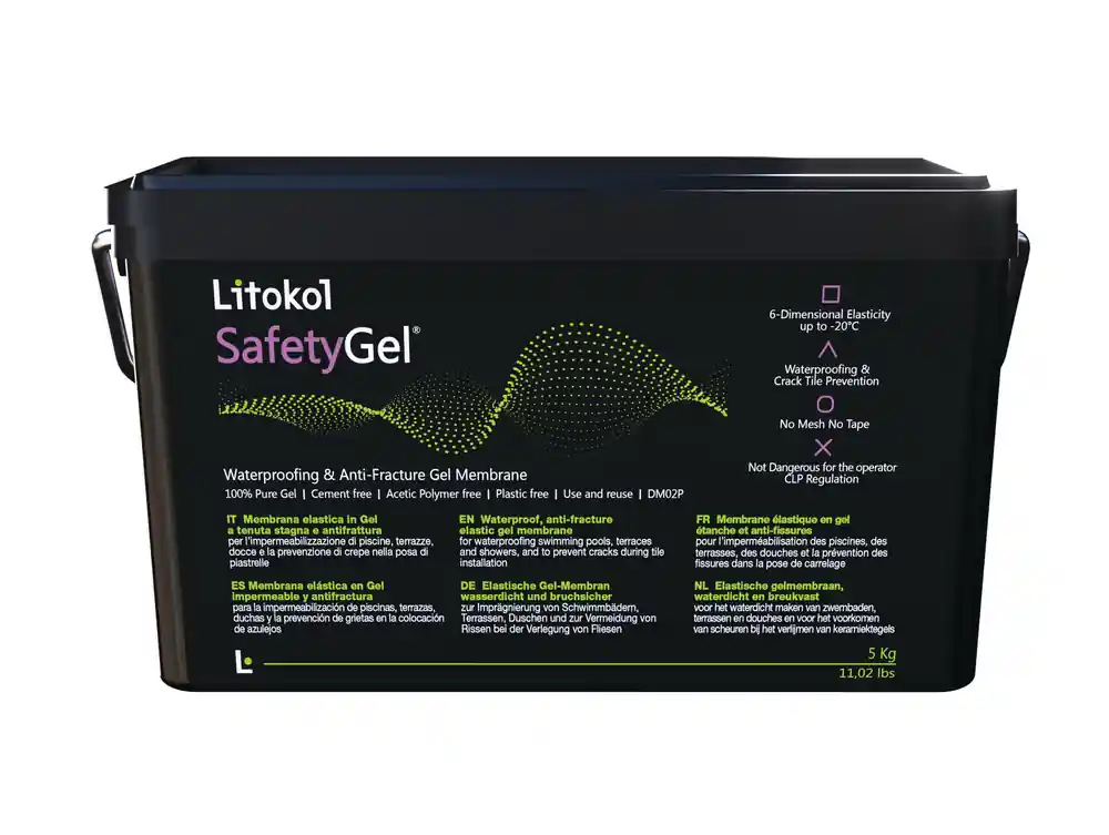 Dernière Chance Gel d‘étanchéité (ex aquamaster) Safety Gel 5kg LITOKOL