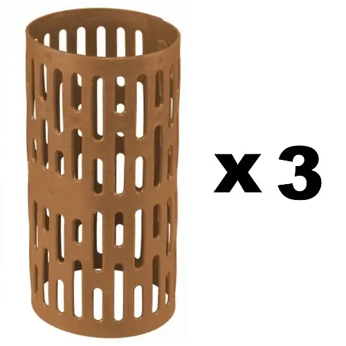 Lot de 3 manchons de protection marron pour troncs d‘arbre GT GARDEN Nouvelle Collection