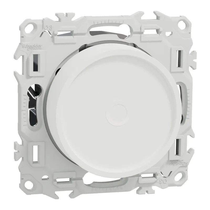 Variateur de lumière rotatif universel Odace 2025 blanc - SCHNEIDER ELECTRIC Expédié Aujourd'hui