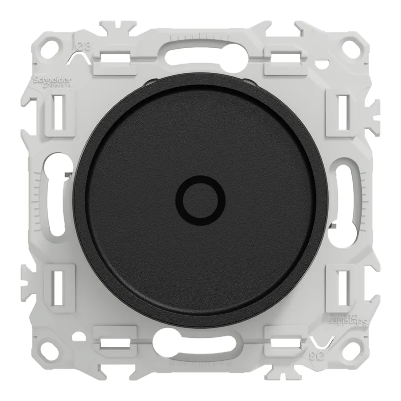 Variateur de lumière rotatif universel Odace 2025 noir - SCHNEIDER ELECTRIC Commander Maintenant