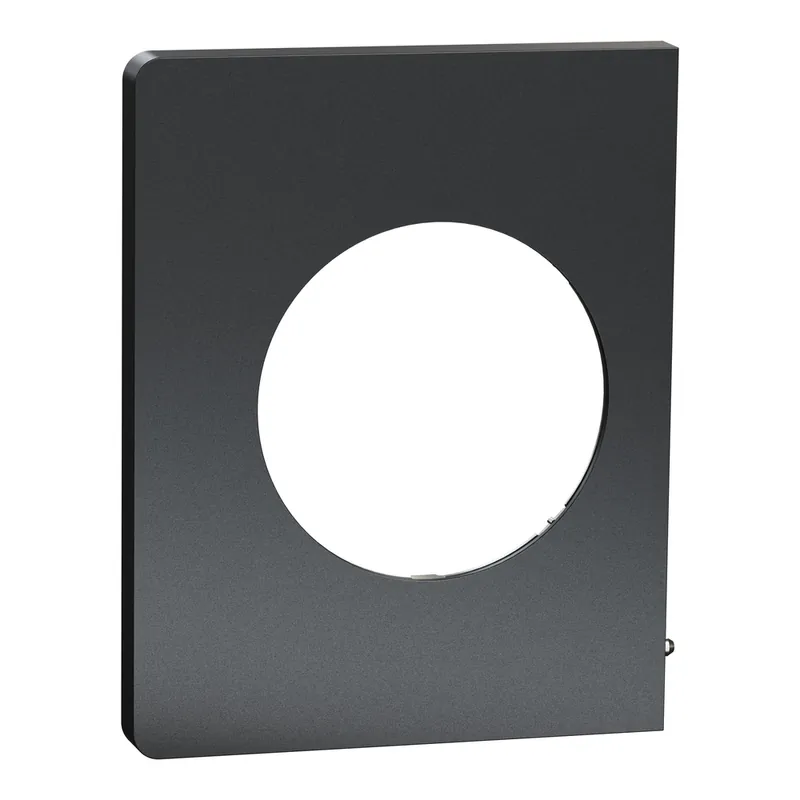 Plaque de finition latérale 1 poste Odace 2025 Architecte perle noire - SCHNEIDER ELECTRIC Offre Limitée