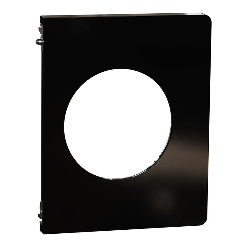 Plaque de finition latérale 1 poste Odace 2025 Architecte noir émaillé - SCHNEIDER ELECTRIC Prix Bas