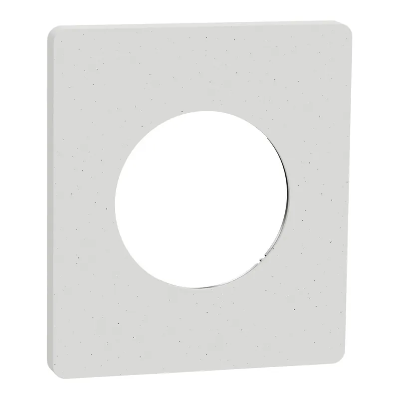 Certifié Plaque de finition 1 poste Odace 2025 Architecte effet béton - SCHNEIDER ELECTRIC