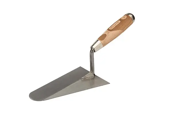 Truelle ronde prestige 20cm - Acier trempé - Manche bois NESPOLI Prix Promo