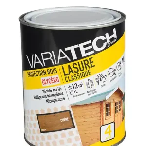 Meilleure Vente Lasure classique chêne 1L VARIATECH