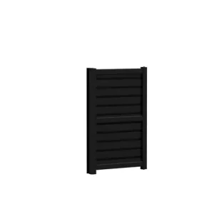 Expédié Aujourd'hui Portillon battant aluminium ALIZEE l.1,00 x H.1,71 m gris - PREFALU