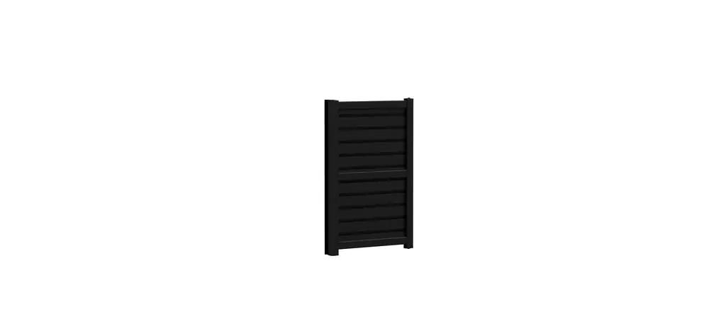 Expédié Aujourd'hui Portillon battant aluminium ALIZEE l.1,00 x H.1,71 m gris - PREFALU