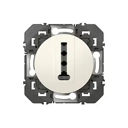 Prise téléphone Dooxie - Blanc - 8 contacts LEGRAND Must-Have