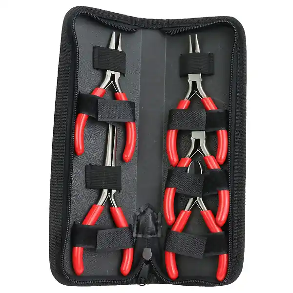 Expédié Aujourd'hui Jeu de 5 mini pinces - Nylon - Housse de rangement MEKANO