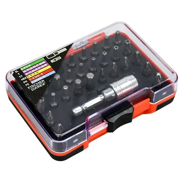 Offre Exclusive Coffret de vissage DAREX - 31 pièces FISCHER DAREX