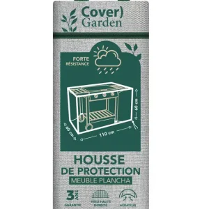 Housse pour meuble plancha 110 x 60 x 60 cm JARDILINE Bon Plan