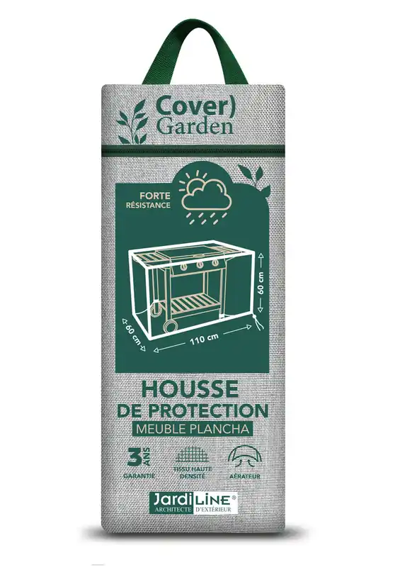 Housse pour meuble plancha 110 x 60 x 60 cm JARDILINE Bon Plan