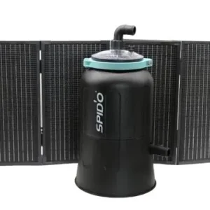 Meilleur Choix Pompe de filtration piscine solaire 8 à 10 m³ COMBO SUN - SPIDO POOL