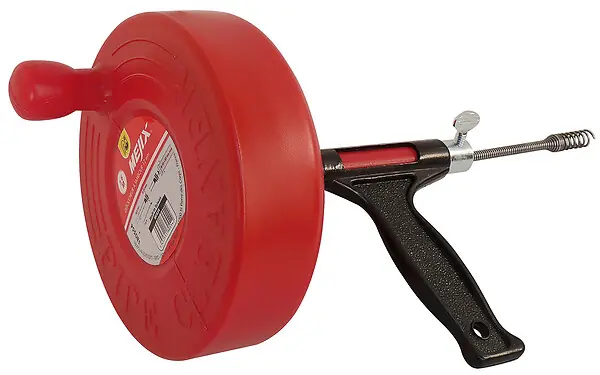 Déboucheur à tambour - Câble métal 7,6 m - Tête Diam.12mm MEJIX Pas Cher