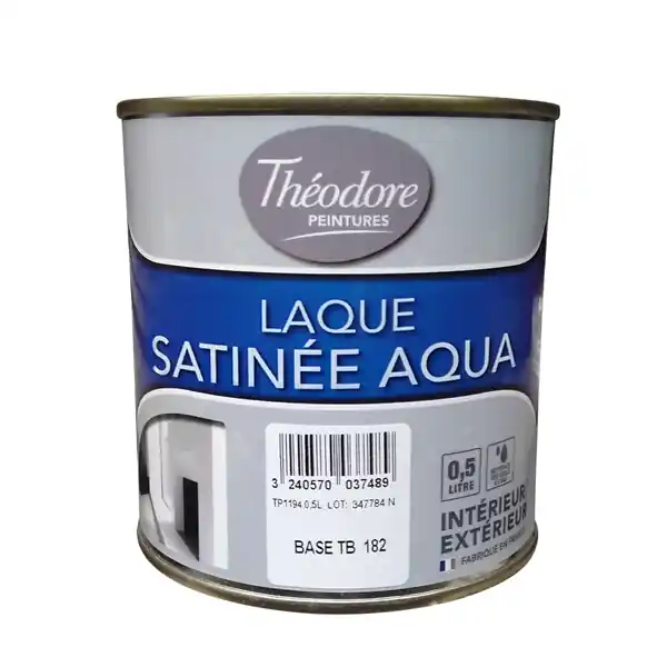 Usine Directe Peinture multisupports acryl mat velours TC 0,5L THEODORE PEINTURES