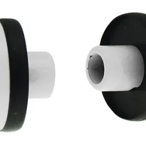 Jeu de 2 embouts pour poignée DIVA I II IV finition laqué gris alu RAL9006 - LA CROISEE DS - DS6877-007 Super Prix