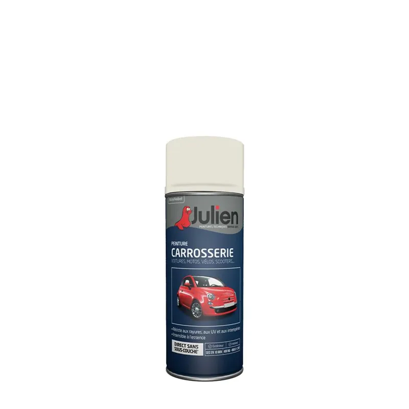 Offre Spéciale Bombe de peinture carroserie Blanc Nacre 37072 400ml - JULIEN