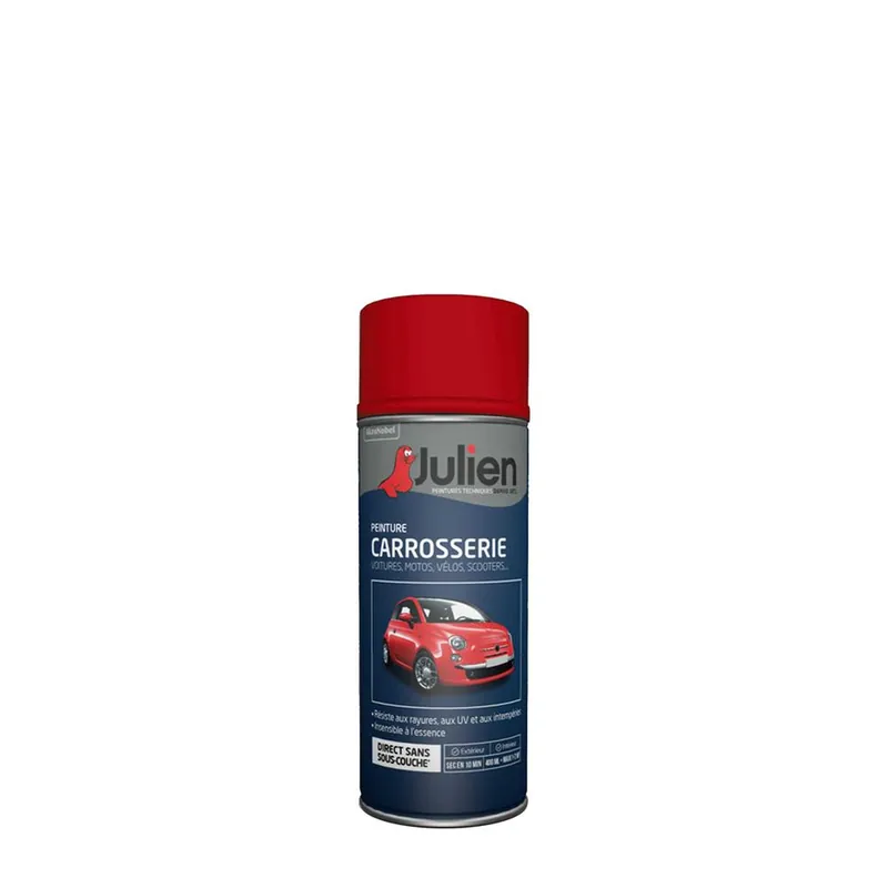 Dernier Modèle Bombe de peinture carroserie Rouge Ferrari 37082 400ml - JULIEN