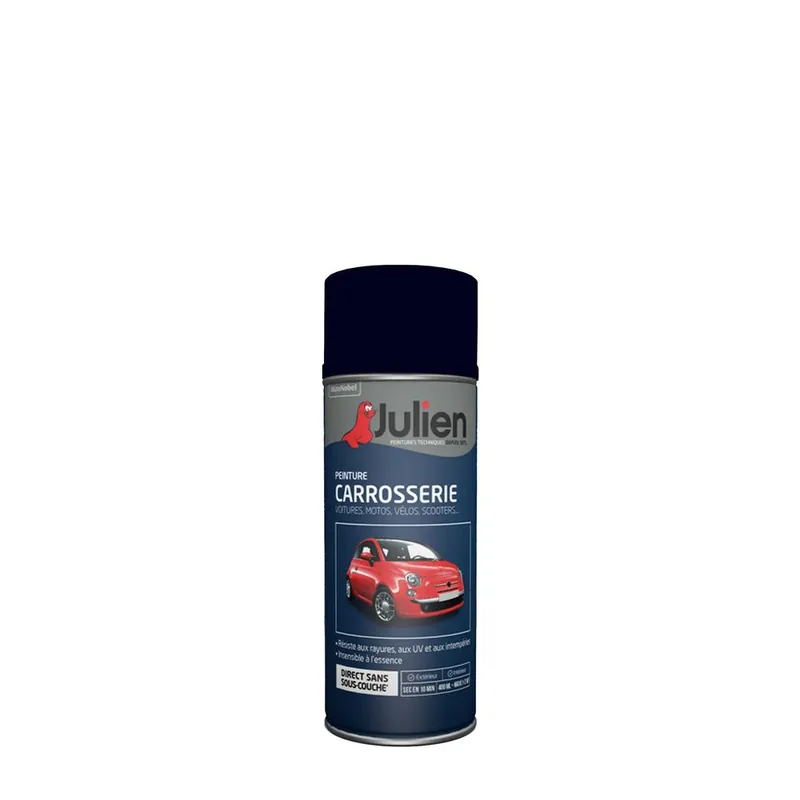 Pas Cher Bombe de peinture carroserie Bleu Foncé 37050 400ml - JULIEN